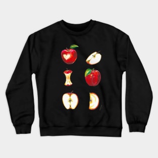 Apple shape Crewneck Sweatshirt